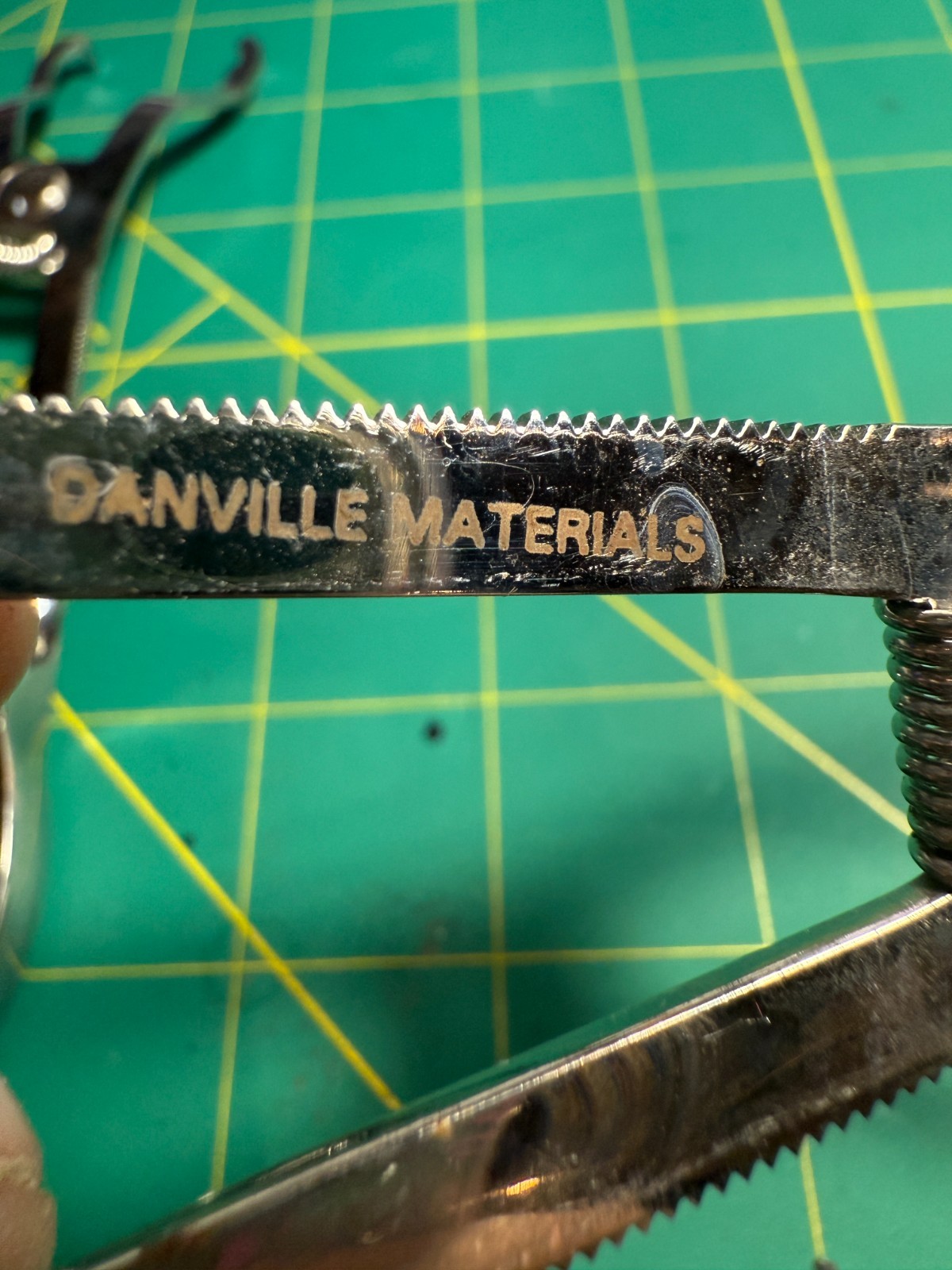 6pc Ivory Danville Materials Rubber Dam Clamp Forcep Dental Tool (#0916014)