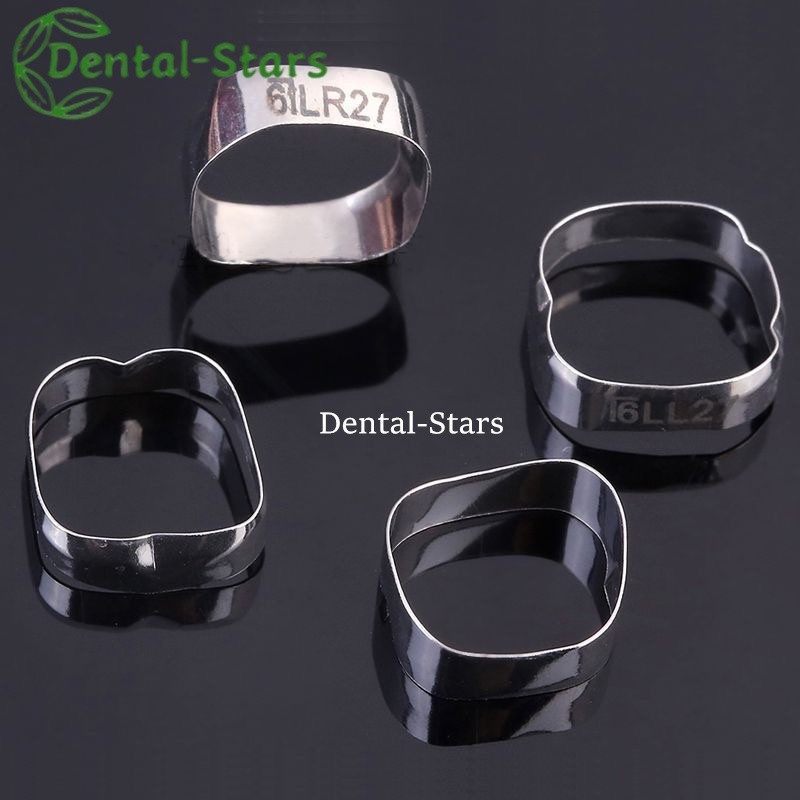 80Pcs Dental Orthodontic 1st Bands Molar with Buccal Tube Roth/MBT 022 16#-35#