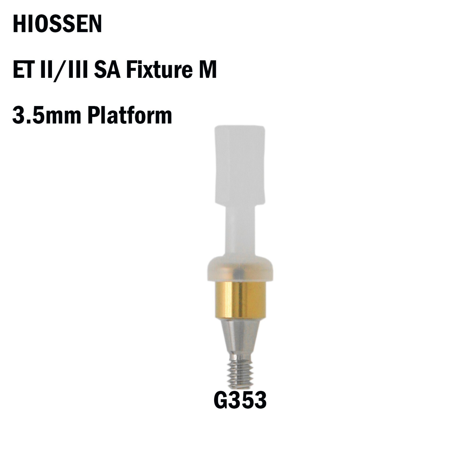 US For Hiossen Oss Implant Locator Abutments PEEK Retention Caps Mini & Regular
