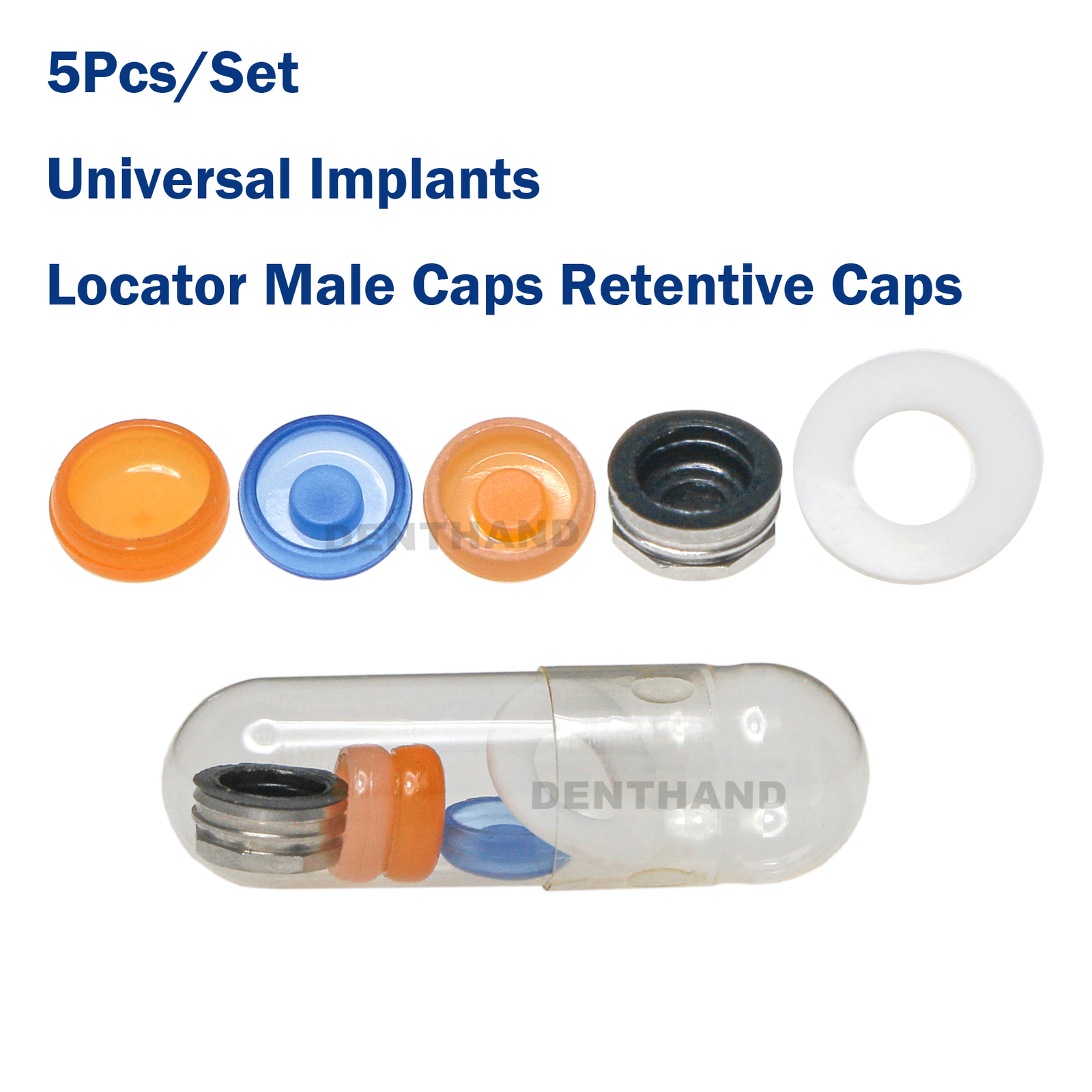 US Implant Retention Caps Insertion Extraction Tool Remove Core Tool Universal