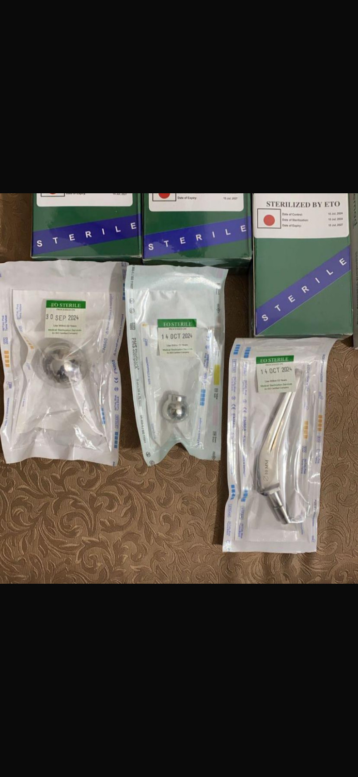 +5 Head with 50mm Cup & Regular Length Stem – High Quality Implant 1 Pcs