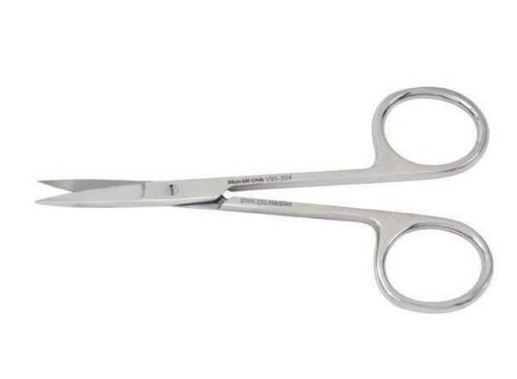 Miltex Vantage Iris Scissors,Sraight Blade,Stainless Steel, 4-1/8 Length V95-304
