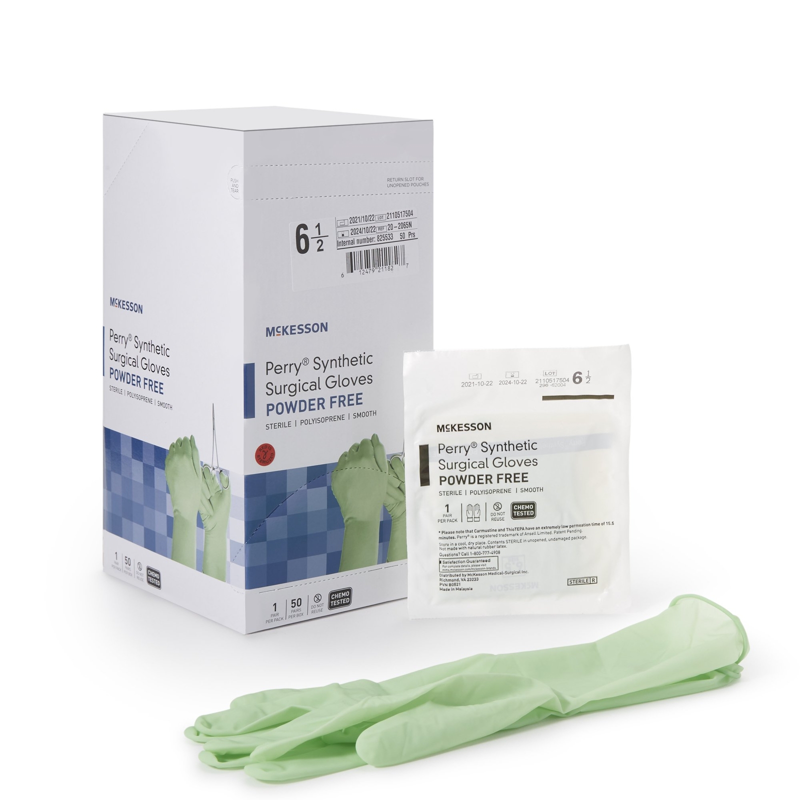 McKesson Polyisoprene Surgical Glove – 50 per Box