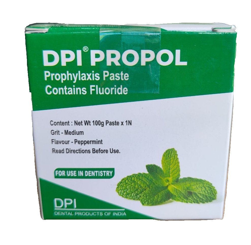 DPI PROPOL Dental Prophylaxis Paste 100g Fluoride Polishing Paste -Free Shipping