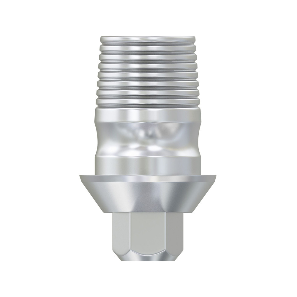 5pcs Dental Anti-Rotational Ti Base Compatible With MIS Narrow Platform CAD/CAM