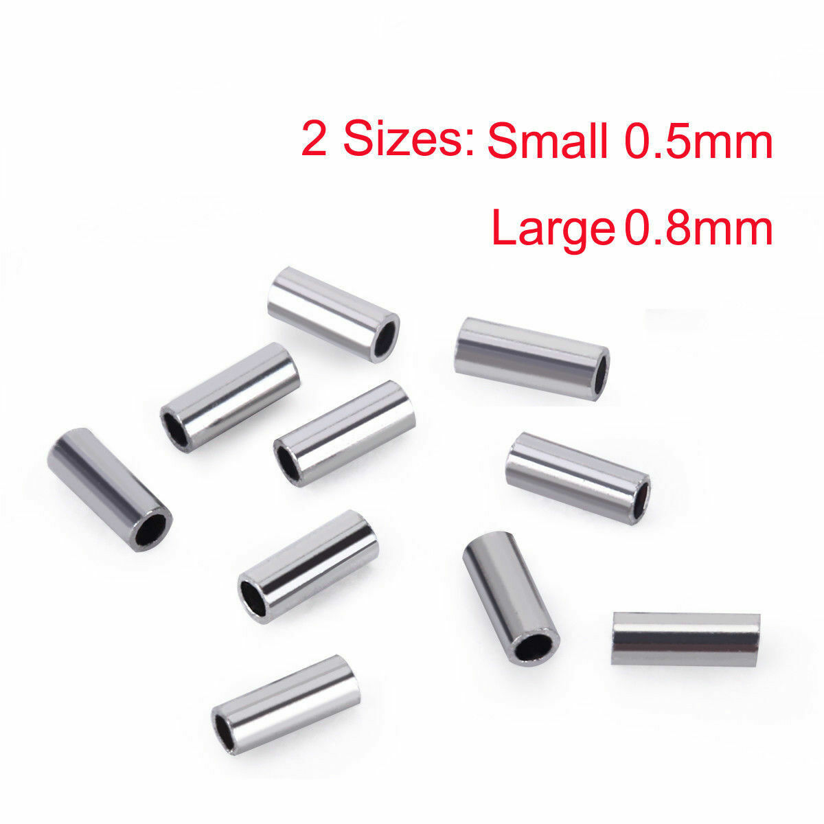 AZDENT Dental Orthodontic Crimpable Hooks Crimpable Mini Stops 0.5mm/0.8mm