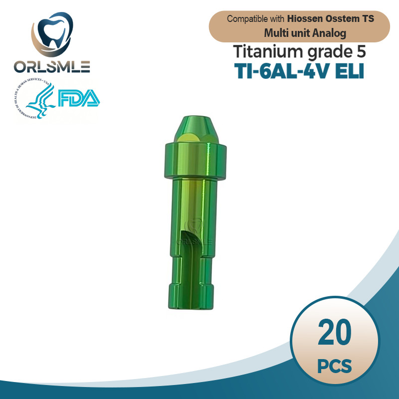 20 Pcs Multi unit Analog replica compatible with Hiossen Osstem TS D4.8mm