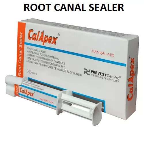 Dental CalApex Non-eugenol , calcium hydroxide based RCT Sealer 20gm Automix Syr