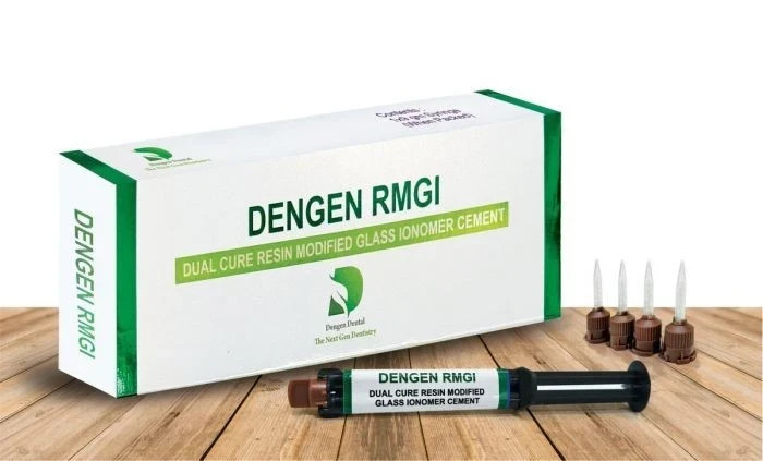 Luting Cement 9gm Syr Dental RMGI Dual Cure Resin Modified Glass Ionomer FREE S