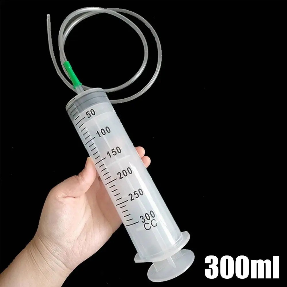 Oil Suction Syringe Pump Large Capacity Reusable Vacuum Extractor Scale