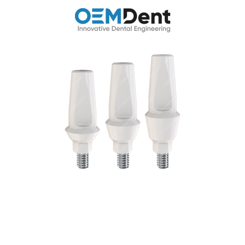 Peek Temporary Anatomic Straight Abutment – DSI® Hexagon Compatible