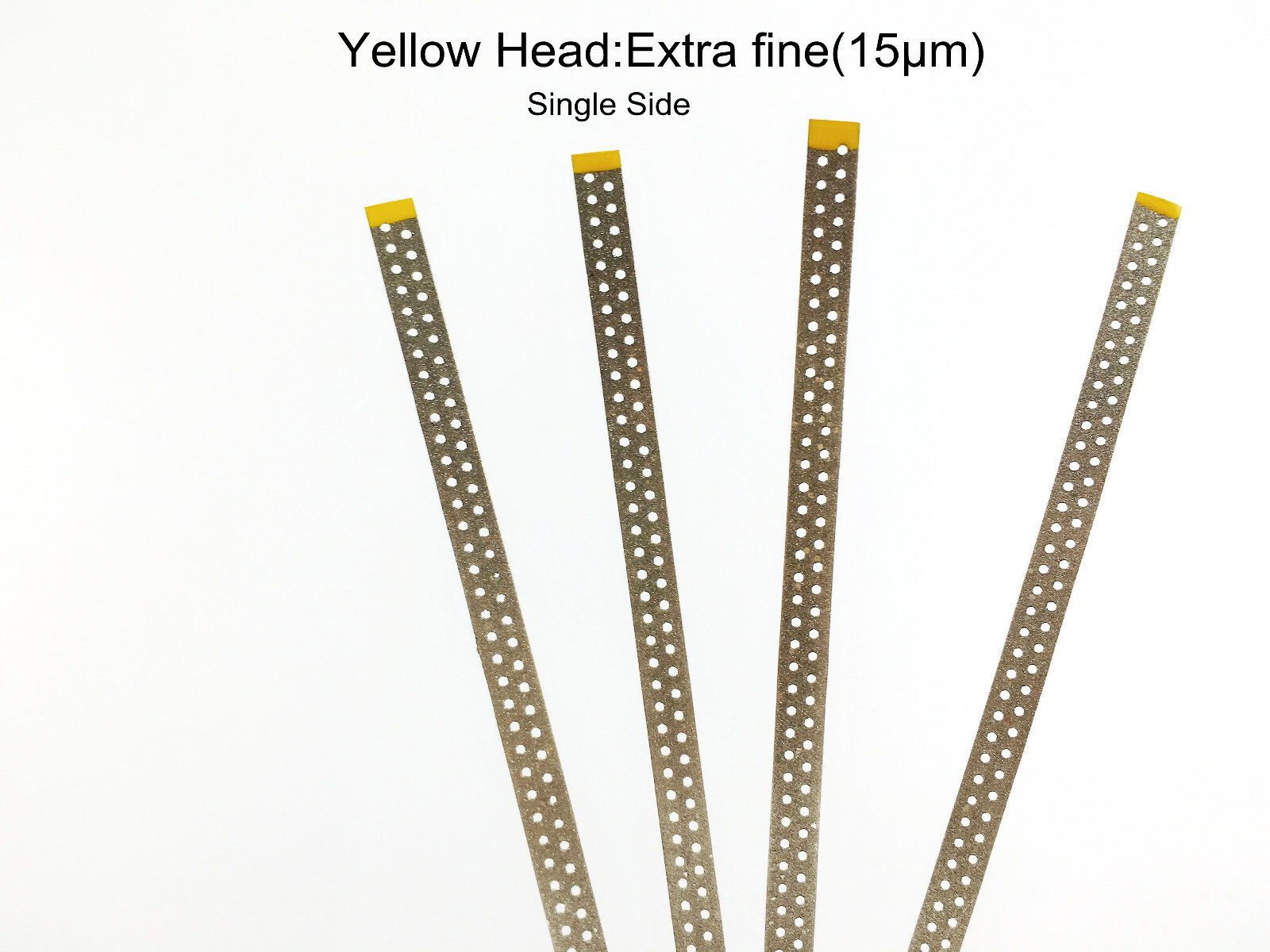 New Dental Single Side Diamond Polishing Finishing Strips Metal Polishing Sands