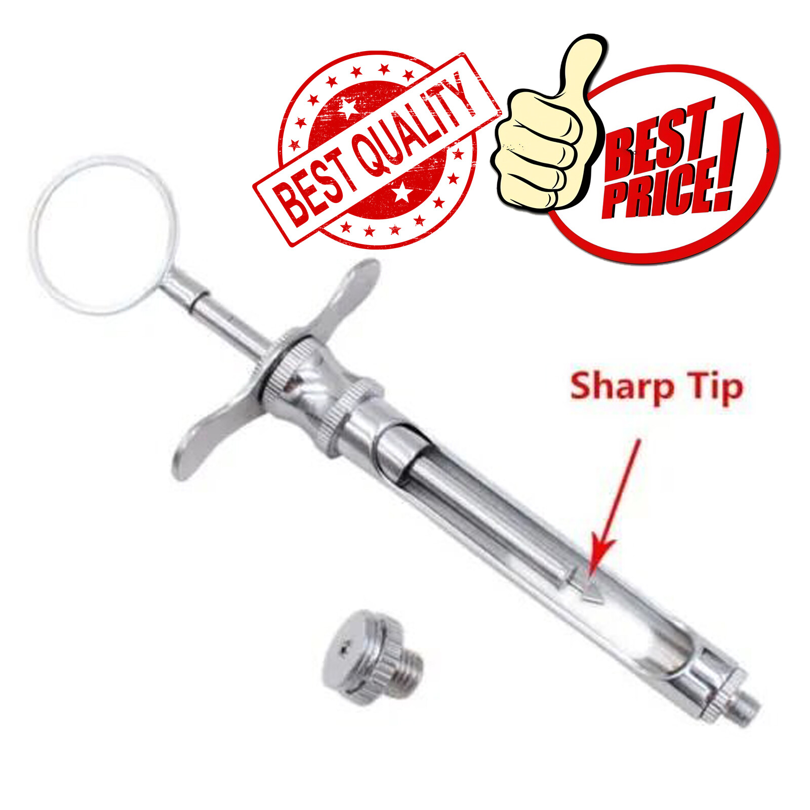 German Grade Dental Anesthetic Syringe Self-Aspirating 1.8CC-Surgical Instrument