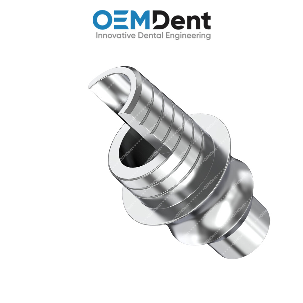 Angulated Rotational Titanium Base – GDT® Hexagon 2.42mm Compatible