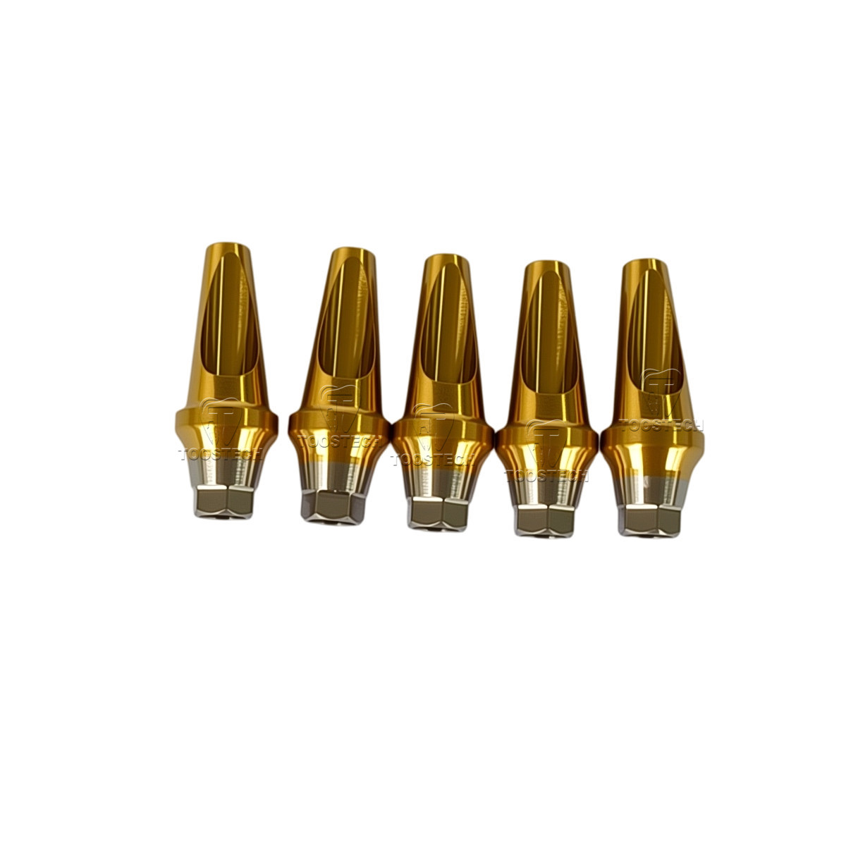 Regular Mini Angled Abutment fits to Osstem Hiossen Ø4.5/5.0mm 17° Angulated