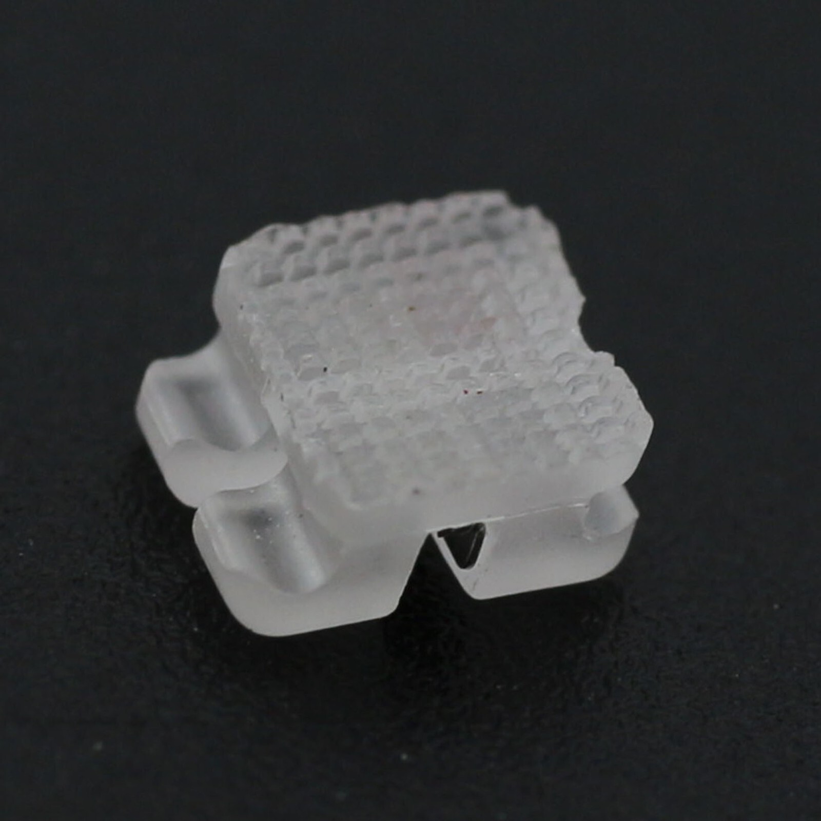 Noble Dental Orthodontic Ceramic Brackets Brace Roth 022 3 Hooks Metal Slot