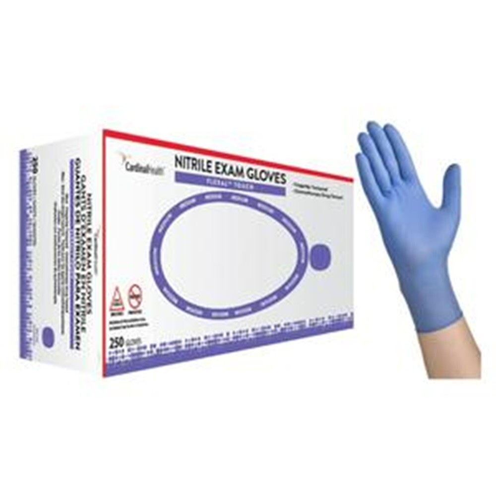 Cardinal Health Flexal Nitrile Gloves – 2500/Case | Powder Free | Non-Sterile |