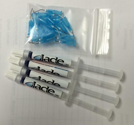 DENTAL BLUE ACID ETCHING GEL ETCH 4 X 1.2 ML SYRINGES 20 APPLICATOR TIPS 4.8 ML