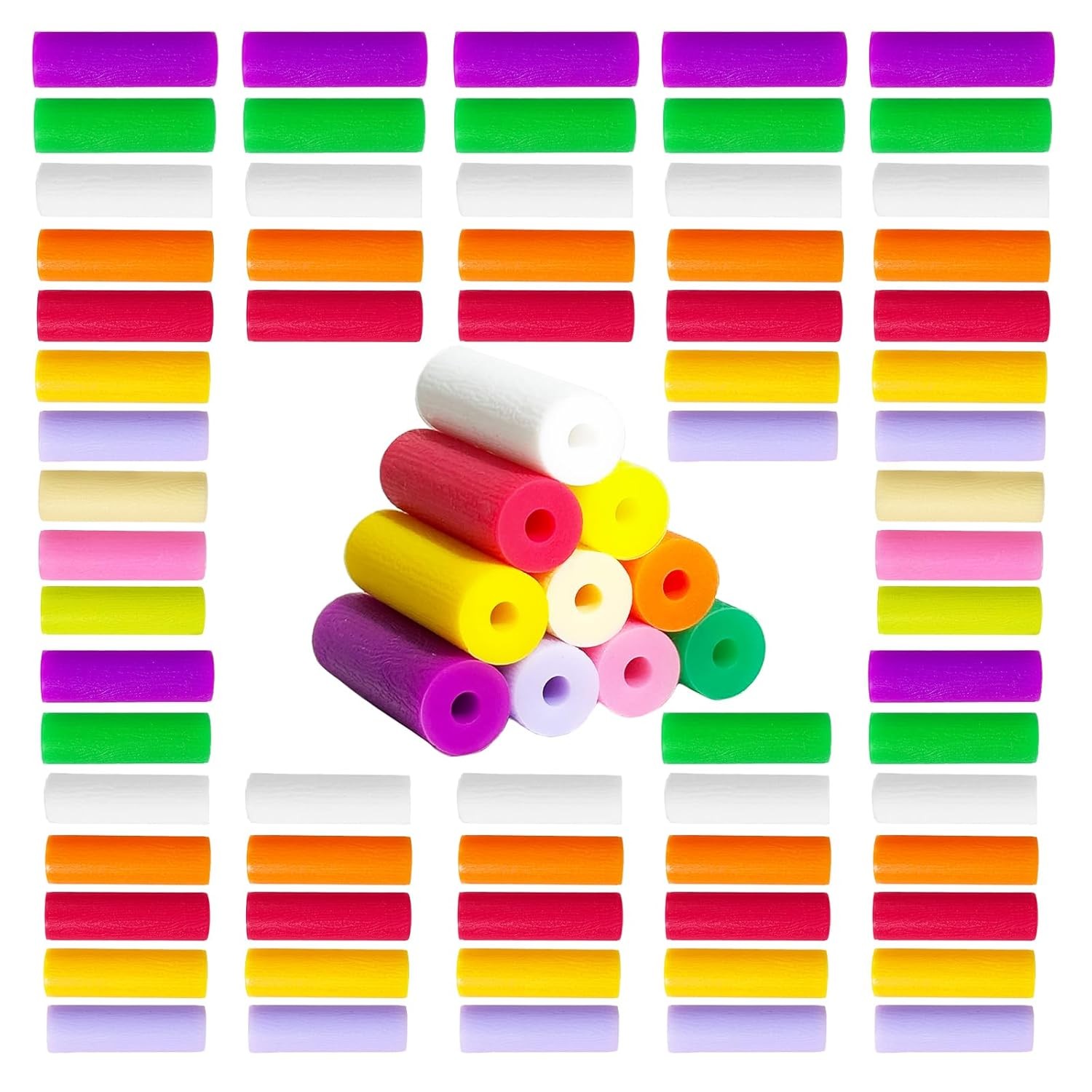 120PCS Aligner Chewies,10 Mix Colors Chew for Invisalign Aligners,Orthodontic